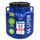 plasteo 50 Liter Kanister Eckig Blau, Lebensmittelecht BPA-Frei Wasserfass Lagerfass mit Deckel und Griffen