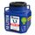 plasteo® 10 L Weithalsbehälter mit Deckel und Griffen, eckig, blau, lebensmittelecht, BPA-frei – vielseitiger Kunststoffbehälter für Wasser, Futter, Lagerung oder als Regentonne