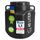 plasteo® 40 Liter Weithalsfass mit Deckel und Griffen Eckig Schwarz Lebensmittelecht und BPA-Frei, Futtertonne Kunststofffass Universalfass Deckelfass Wasserfass Regentonne Lagerfass