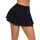 Avidlove Damen Mini Röcke Sommer Solide Faltenrock Spitze Ruffle Plisseerock Kurz Sexy Minirock Basic Gefaltet Rock Elastisch Skater Skirt Schwarz M