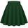 Zeagoo Rock Damen Basic Casual Herbst Rock Kurz High Waist Minirock Stretchy Mini Skirt Grün XL