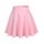 DRESSTELLS Rock Damen Kurz Skater Rock A-Linie Hohe Taille Minirock Silvesteroutfit Anime Faltenrock Karneval Tennis Rock Pink 2XL