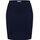Van Der Rich ® - Kurzer, Enger Rock Gummizug in der Taille - Damen (Marine, L-XL)