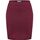 Van Der Rich ® - Kurzer, Enger Rock Gummizug in der Taille - Damen (Bordeaux, L-XL)
