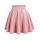 DRESSTELLS Rock Damen Kurz Skater Rock A-Linie Hohe Taille Minirock Silvesteroutfit Anime Faltenrock Karneval Tennis Rock Blush L