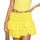 Neteson Minirock Damen Sexy Kurz Faltenrock mit Hose Mini Rock Sommer Spitze A-Linie Ruffle Skirt Y2k Plisseerock Rüschen Frauen Kurzer Röcke Fairycore Streetwear