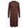 Viril Crew Neck L/S Midi Dress - Noos