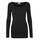 VERO MODA Damen Vmmaxi My Soft Long U-Neck Noos Langarmshirt, Schwarz, XXL EU