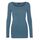 VERO MODA Damen VMMAXI My LS Soft Long U-Neck, Bluestone, XS