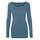 VERO MODA Damen VMMAXI My LS Soft Long U-Neck, Bluestone, XXL