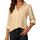 Damen Button-Down Shirts Langarm Kragen Tops Lady Work Office Chiffon Bluse