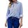 Damen Button-Down Shirts Langarm Kragen Tops Lady Work Office Chiffon Bluse
