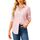 Damen Button-Down Shirts Langarm Kragen Tops Lady Work Office Chiffon Bluse