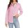 J.VER Bluse Damen Business Casual Damenblusen Bürotauglich Button Down Langarmshirt Knitterfrei Elegant Oberteile Rosa