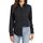 J.VER Schwarzes Hemd Damen Business Casual Damenblusen BüRotauglich Button Down Langarmshirt Knitterfrei Elegant Oberteile All Schwarz