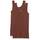 Amazon Essentials Damen Tanktop, Schmale Passform, 2er-Pack, Braun, XL