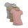 Basic Treasure 3er Pack T Shirt Damen, Kurzärmliges Damen Shirt für Frauen, 100% Baumwolle, Rundhals, (DE/NL/SE/PL, Alphanumerisch, S, Regular, 3 Farben Mix Rosa Beige Grau meliert - Kurzarm)