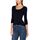 ONLY Damen Langarmshirt Onllive Love New LS O - Neck TOP NOOS 15140196, Einfarbig, Gr. 34 (Herstellergröße: XS), Schwarz (Black)