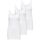 ONLY 3er Pack Damen Basic Tops Tank Top weiß lang 15201465 (M, Weiß (White))