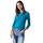 Cecil Damen B317389 Basic T-Shirt In Unifarbe, Dynamic Aqua Blue,XS