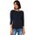 Cecil Damen Basic Boatneck T-Shirt, deep Blue, S