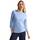Cecil Damen B317389 Basic T-Shirt In Unifarbe, Fresh Light Blue,XL