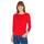 Damen Basic U-Boot Shirt