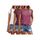 Cuptacc T Shirt Damen Sommer Tops Für Damen Oberteile 3er Pack Rundhalsausschnitt Business Bluse Kurzarm T-Shirt Locker Multi-Pack Weiß Hibiscus WineRed Groß L 42-44