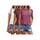 Cuptacc Tshirt Damen Tops Sommer 3er Pack Rundhals Oberteile Elegant Basic Bluse Kurzarm Damen Business Tunika Multi-Pack Weiß Hibiscus WineRed 3XL 56-58