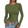 Cuptacc Tshirt Damen Langarm Frühling Eng Luftig Tops Für Damen Langarm Sonnenschutz Rundhals Dupe Longshirt Basic Militärgrün S