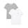 Levi's Damen T-Shirt (2er Pack), Tee White +/Smokestack, Tee White +/Smokestack Htr, XL