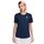 Nike Damen Club Ss T-Shirt, Midnight Navy, M