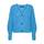 VERO MODA Damen Vmlea Ls V-neck Cuff Cardigan Noos Strickjacke, Little Boy Blue, XS