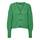 VERO MODA Damen Vmlea Ls V-neck Cuff Cardigan Noos Strickjacke, Bright Green, XS
