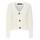 VERO MODA Damen Vmlea Ls V-neck Cuff Cardigan Noos Strickjacke, Elfenbein (Cloud Dancer), S