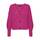 VERO MODA Damen Vmlea Ls V-neck Cuff Cardigan Noos Strickjacke, Pink Yarrow, XS