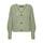 VERO MODA Damen Vmlea Ls V-neck Cuff Cardigan Noos Strickjacke, Reseda, S