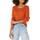 Amazon Essentials Damen Leichter, Langärmeliger Pullover Mit Rundhalsausschnitt (Erhältlich in Übergröße), Rostfarben, L
