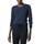 Amazon Essentials Damen Leichter, Langärmeliger Pullover Mit Rundhalsausschnitt (Erhältlich in Übergröße), Marineblau Gepard, L