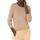 Amazon Essentials Damen Leichter, Langärmeliger Pullover Mit Rundhalsausschnitt (Erhältlich in Übergröße), Kamelbraun Meliert, L