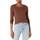 Amazon Essentials Damen Leichter, Langärmeliger Pullover Mit Rundhalsausschnitt (Erhältlich in Übergröße), Dunkles Kastanienbraun, L