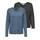 ONLY Damen ONLCAMILLA V-Neck Strickpullover 2-Pack, Blue Mirage Melange/Dark Grey Melange, XS
