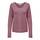 ONLY Damen ONLCAMILLA V-Neck L/S Strickpullover KNT 15204588, Crushed Berry,S