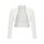 DANAEST Damen Langarm Bolero Festlich Strickjacke Schulterjacke Kurz Top (700), Grösse:S, Farbe:Weiß