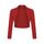 DANAEST Damen Langarm Bolero Festlich Strickjacke Schulterjacke Kurz Top (700) (as3, Numeric, Numeric_36, Regular, Short, Bordeaux, S)