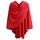 PULI Damen Poncho Schal Cashmere Feeling Strick Cape Cardigan Für Frauen Geschenk Für Mutter