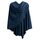 PULI Damen Poncho Schal Cashmere Feeling Strick Cape Cardigan Für Frauen Geschenk Für Mutter
