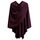 PULI Damen Poncho Schal Cashmere Feeling Strick Cape Cardigan Für Frauen Geschenk Für Mutter