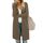OUGES Strickjacken füR Damen Lang Cardigan Elegante Leicht Strickjacke Herbst Strickjackenpullover mit Taschen XXL