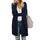 OUGES Strickjacken füR Damen Lang Cardigan Elegante Leicht Strickjacke Herbst Strickjackenpullover mit Taschen XL